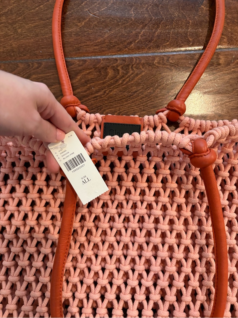 Clare V. Sandy Netted Tote - Picture 8 of 9